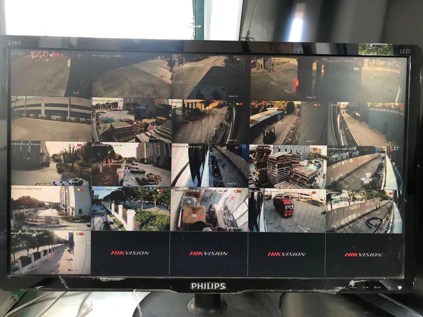 上海起秀：中超物流185号仓库监控安防,网络覆盖工程